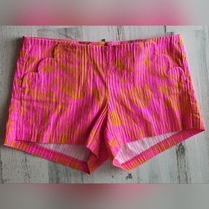 Lilly Pulitzer Pop Pink Orange Liza Shorts